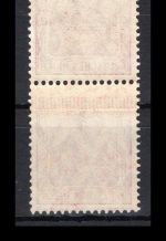 Deutsches Reich MiNr. 92 I postfrisch & Falz senkr. Paar Fotoattest