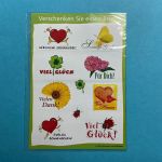 Bund Markenheftchen MiNr. MH 55 a B - im Blister mit Stickern postfrisch