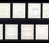 Berlin Rollenmarken MiNr. 199-210 R postfrisch