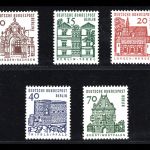 Berlin Rollenmarken MiNr. 242-248 R postfrisch