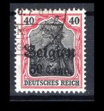 Dt. Bes. WK I LP Belgien MiNr. 20 b I gestempelt geprüft Hochstädter