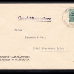 SBZ Allg. Ausgaben MiNr. 188 c Einzelfrankatur Kurzbefund Paul
