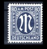 Bi-Zone AM Post MiNr. 34 bC postfrisch Fotobefund Hettler