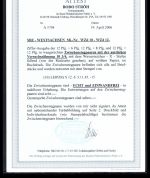 SBZ West-Sachsen Zusammendr. MiNr. W Zd 10-12 Briefstück Fotoattest Ströh