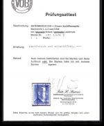 Österreich MiNr. 693-696 A I postfrisch Prüfungsattest Sturzeis VÖB