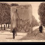 AK Mannheim 1933 Karl-Benz-Denkmal