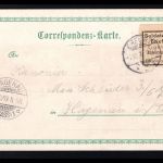 AK Teplitz-Schönau, Tschechien 1902 Soldatenbrief, Kurplatz