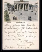 AK Berlin 1906 Brandenburger Tor