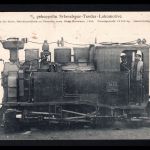 AK Dampflokomotive 3/3 gekuppelte Schmalspur-Tender-Lokomotive 1884