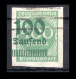 Deutsches Reich Infla MiNr. 290 U gestempelt Fotoattest Weinbuch