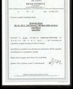 Deutsches Reich Infla MiNr. 295 U gestempelt Fotoattest Weinbuch