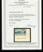 franz. Zone Baden MiNr. 46 II Br u II postfrisch Fotoattest Weinbuch