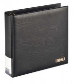 Lindner Münzalbum Schwarz Publica S mit 5 verschiedenen Münzblättern S3520M Neu