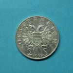 Österreich 1935 2 Schilling Karl Lueger ss-vz