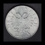 Österreich 1936 2 Schilling Eugen von Savoyen ss-vz