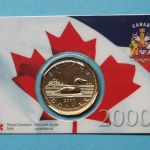 Kanada 2000 1 Dollar Coincard "Loony" BU
