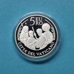 Vatikan 2017 5 Euro Weltfriedenstag Etui Zertifikat Umkarton PP
