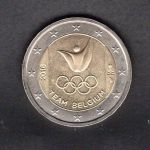 Belgien 2016 2 Euro Olympiade Rio Team Belgien