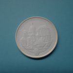 Meissen Porzellan-Medaille "Der Dom zu Aachen"