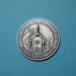 Medaille Morsbacher Pfarrkirchen St. Balbina, 25 Jahre Jungenspiele