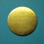 Medaille für 40 jährige Dienste Stadt Aachen, im Etui