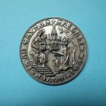 Medaille für 25 Jahre treue Dienste Stadt Aachen, im Etui