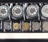 Österreich Kursmünzensatz 1974 2 Groschen - 100 Schilling kpl. Ausgabe PP