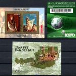 Österreich Jahrgang 2011 gestempelt mit Versandstellenstempel