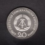 DDR 1977 20 Mark Carl F. Gauss ST