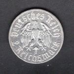 Deutsches Reich 1933 E 2 Reichsmark Martin Luther