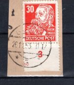 DDR MiNr. 335 b X I Briefstück geprüft Schönherr