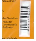 Bund Markenheftchen MiNr. MH 55 C Ba mit Chip II senkrecht postfrisch