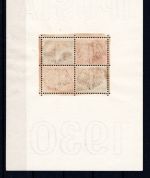 Deutsches Reich Weimar MiNr. Block 1 postfrisch