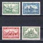 Deutsches Reich MiNr. 364-367 postfrisch geprüft Schlegel