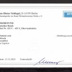 Deutsches Reich MiNr. 425-429 Oberrand postfrisch Kurzbefund Schlegel