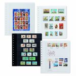 Leuchtturm G-Tafeln Schwarz 3er Einteilung (10er Pack) 302870 neuwertig