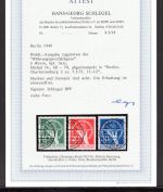 Berlin MiNr. 68-70 gestempelt Fotoattest Schlegel