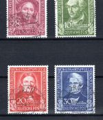 Bund MiNr. 117-120 gestempelt geprüft Schlegel, 119 ungeprüft