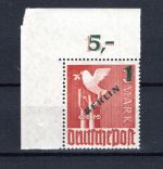 Berlin MiNr. 67 Eckrand ol postfrisch geprüft Schlegel