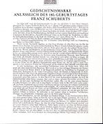 Österreich Schwarzdrucke MiNr. 801-837 auf 9 Erläuterungsblättern