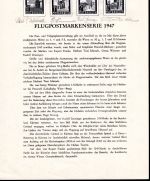 Österreich Schwarzdrucke MiNr. 801-837 auf 9 Erläuterungsblättern