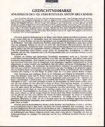 Österreich Schwarzdrucke MiNr. 929-947 auf 9 Erläuterungsblättern