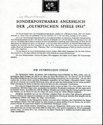 Österreich Schwarzdrucke MiNr. 968-977 auf 10 Erläuterungsblättern