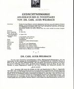 Österreich Schwarzdrucke MiNr. 996-1011 auf 9 Erläuterungsblättern