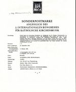 Österreich Schwarzdrucke MiNr. 996-1011 auf 9 Erläuterungsblättern