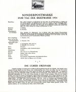 Österreich Schwarzdrucke MiNr. 996-1011 auf 9 Erläuterungsblättern