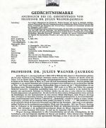 Österreich Schwarzdrucke MiNr. 1031-1039 auf 9 Erläuterungsblättern
