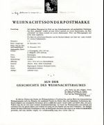 Österreich Schwarzdrucke MiNr. 981-995 auf 7 Erläuterungsblättern