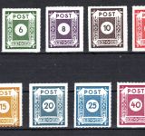 SBZ Ost-Sachsen MiNr. 42-50 G postfrisch geprüft Ströh