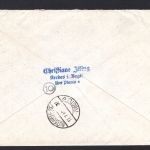 Gemeinchaftsausgaben MiNr. 937 u.a. Mischfrankatur auf R-Brief gelaufen